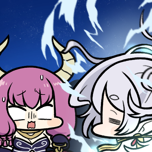 frieren and aura (sousou no frieren) drawn by jazz_jack