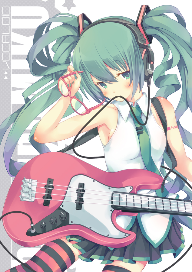 hatsune miku (vocaloid) drawn by sisco