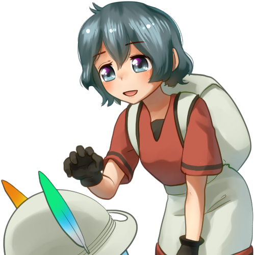 kaban and lucky beast (kemono friends) drawn by welt_(kinsei_koutenkyoku)
