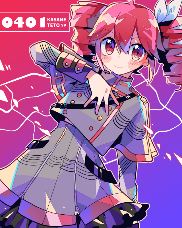 kasane teto (utau and 1 more) drawn by yuusuke-kun