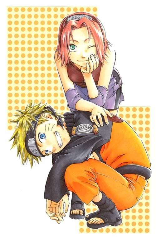 haruno sakura and uzumaki naruto (naruto and 1 more)