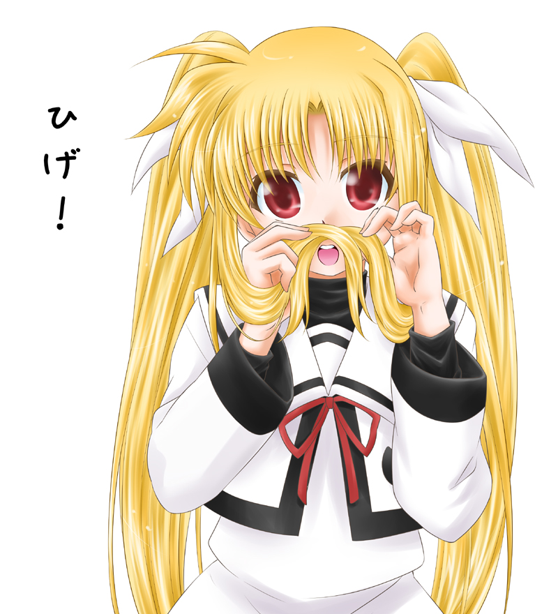 fate testarossa (lyrical nanoha and 2 more) drawn by shinozuki_takumi