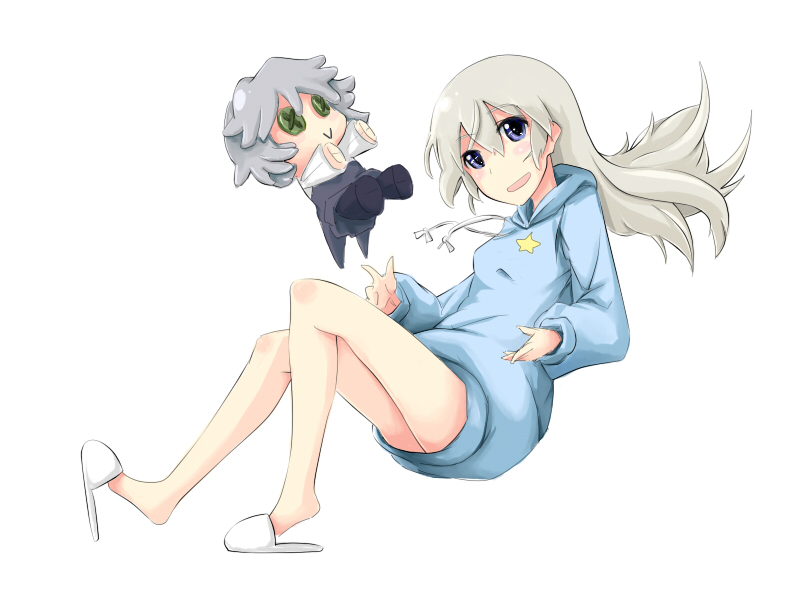sanya v. litvyak and eila ilmatar juutilainen (world witches series and 1 more) drawn by nanairosakura