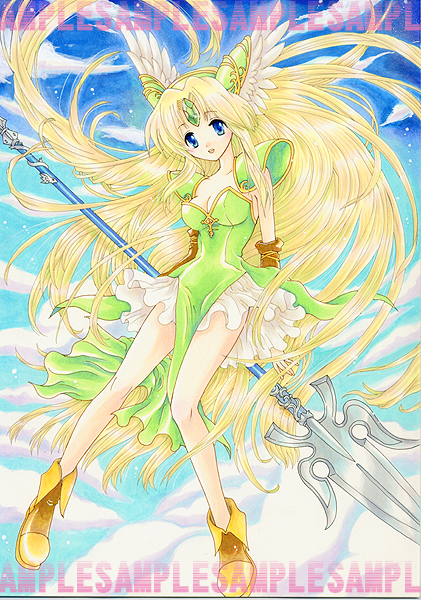 riesz (seiken densetsu and 1 more) drawn by sakurai_tamako