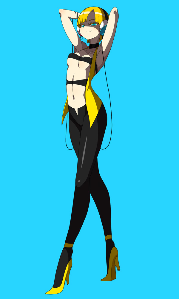 elesa (pokemon and 1 more) drawn by ken_(koala)