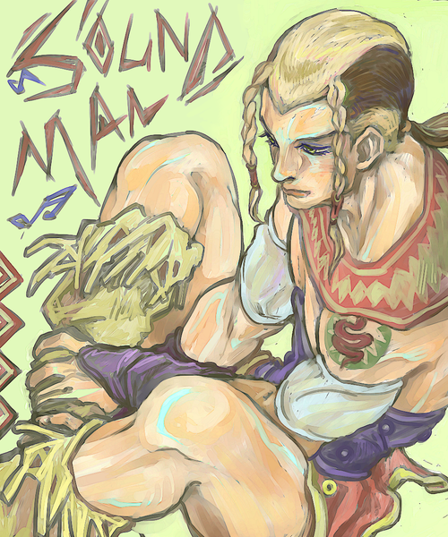 sandman (jojo no kimyou na bouken and 1 more) drawn by 74-gou_(73-gou)