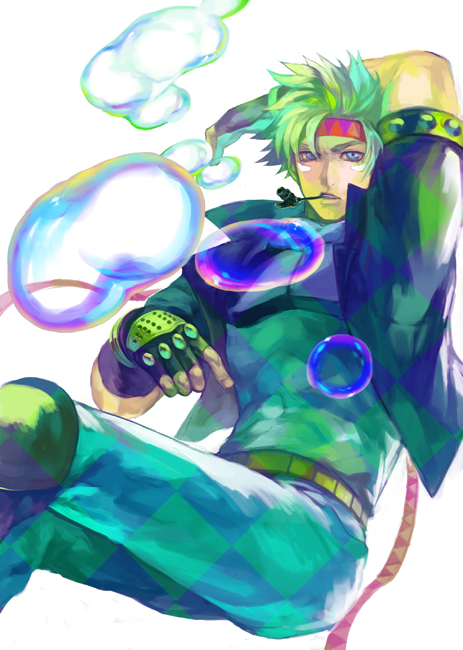 caesar anthonio zeppeli (jojo no kimyou na bouken and 1 more) drawn by oburaato