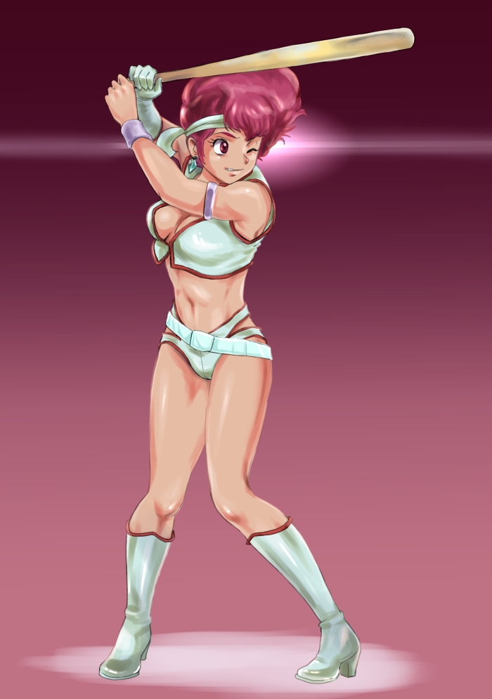 kei (dirty pair) drawn by yosaku