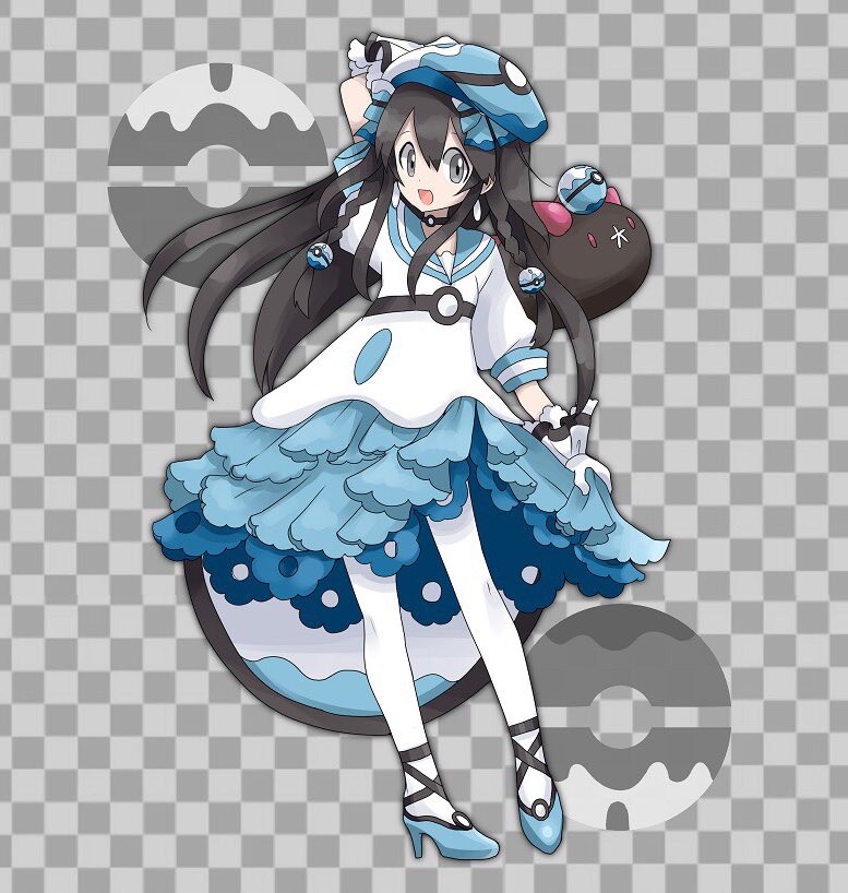 pyukumuku and plum (pokemon and 1 more) drawn by namako_plum