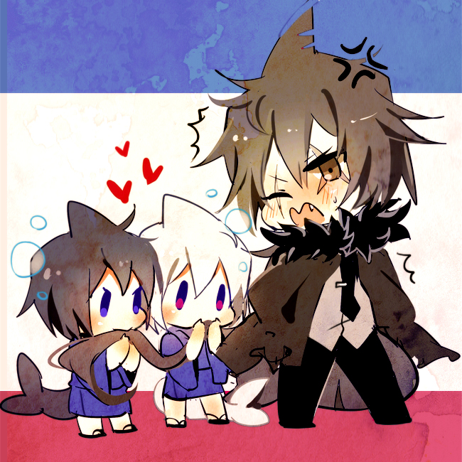samekichi, syakesan, and old (funamusea and 1 more) drawn by sekimo