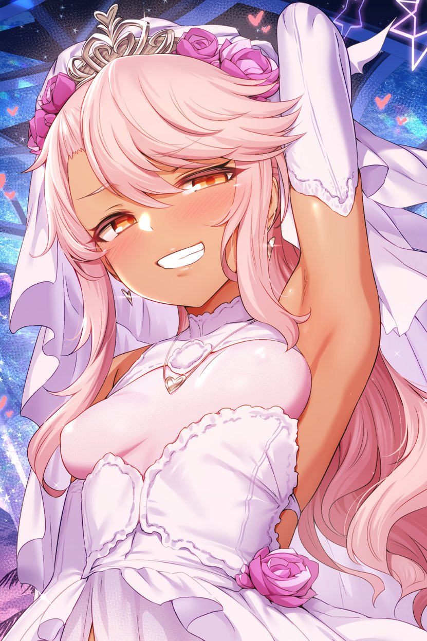 chloe von einzbern (fate and 2 more) drawn by m-da_s-tarou