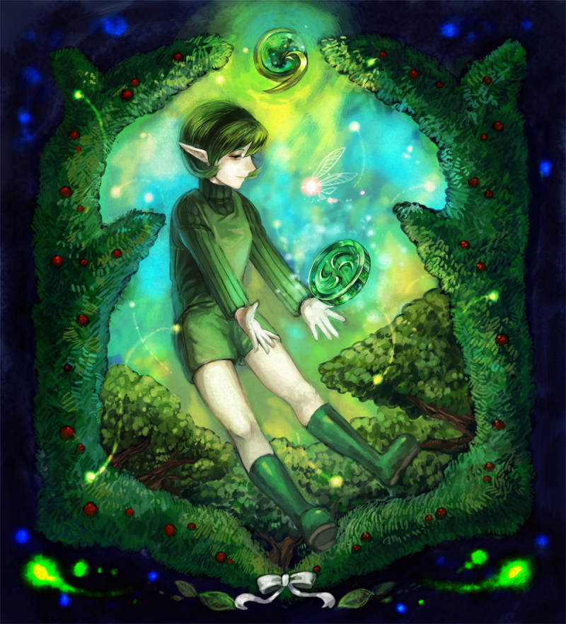 saria (the legend of zelda and 1 more) drawn by endou_yuu