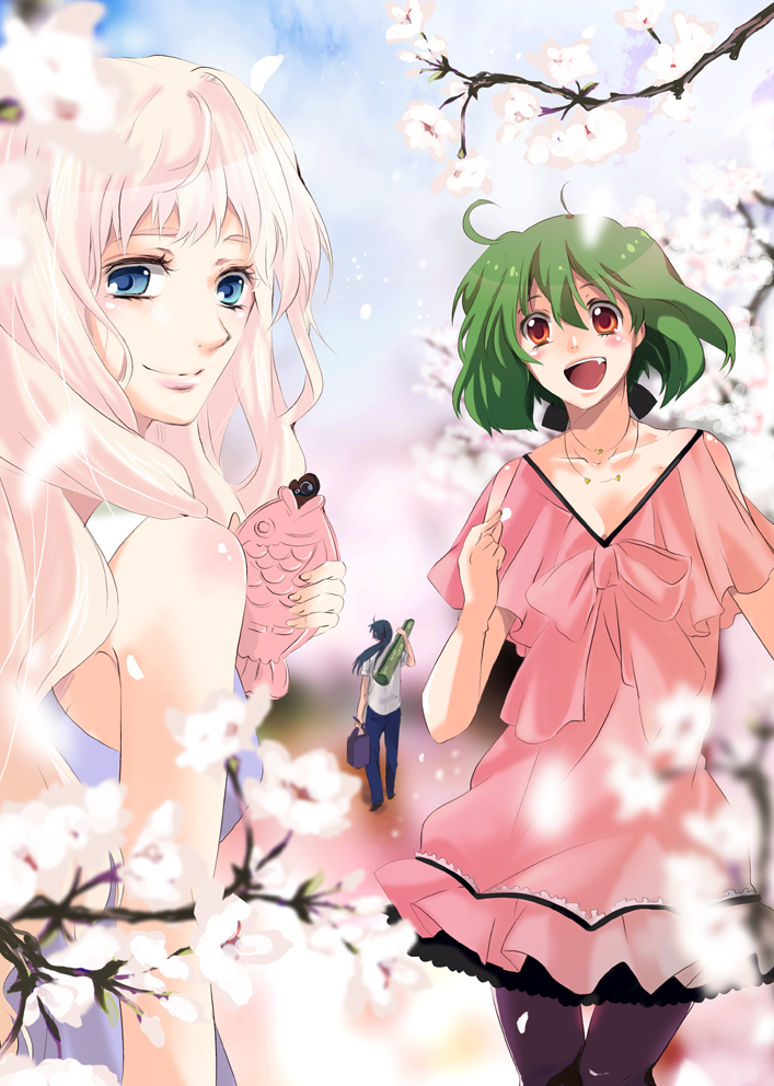 sheryl nome, ranka lee, and saotome alto (macross and 2 more) drawn by gen_(enji)