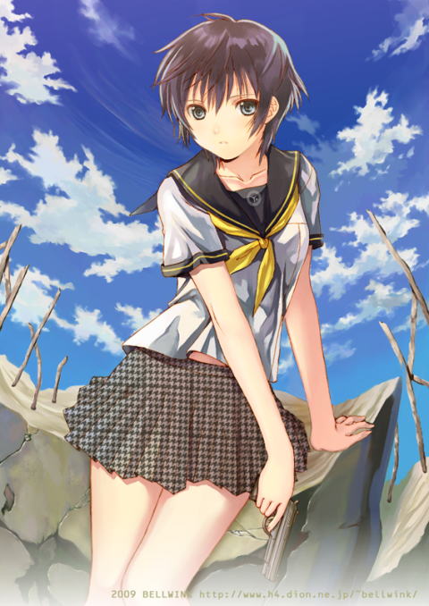 shirogane naoto (persona and 1 more) drawn by seiru_(prairie)