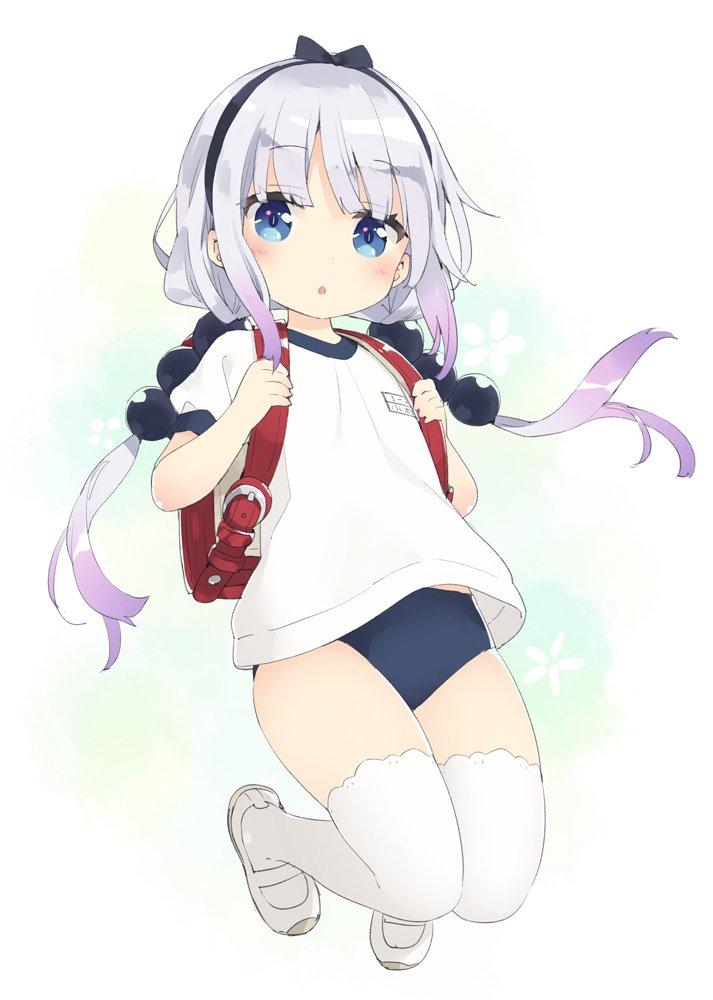 kanna kamui (kobayashi-san chi no maidragon) drawn by kani_biimu