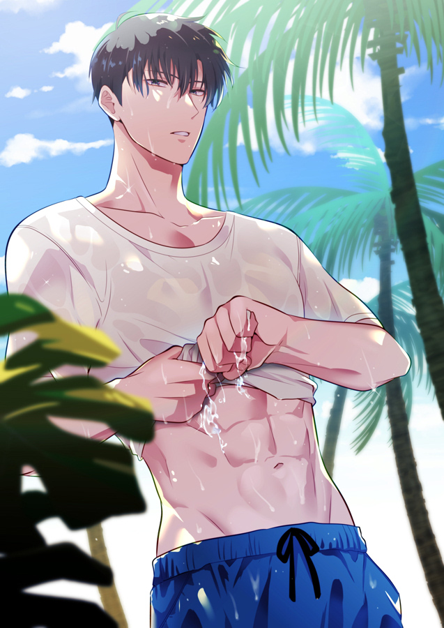 sung jin-woo (solo leveling) drawn by wab_lev