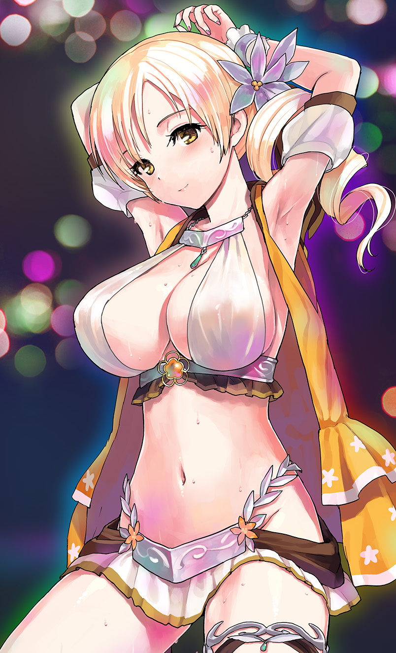 tomoe mami (mahou shoujo madoka magica and 1 more) drawn by jiji_(aardvark)