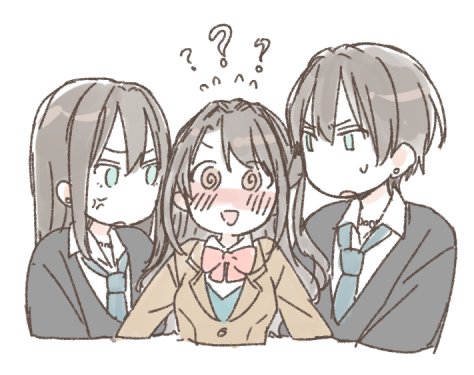 shibuya rin and shimamura uzuki (idolmaster and 1 more) drawn by momose_(oqo)