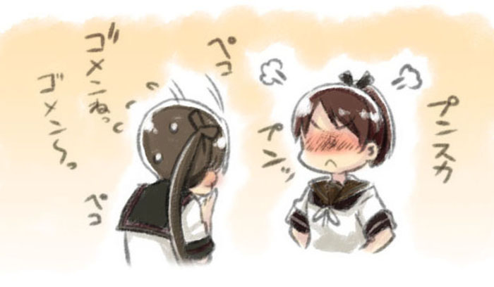 shikinami, ayanami, and ayanami kai ni (kantai collection) drawn by engiyoshi