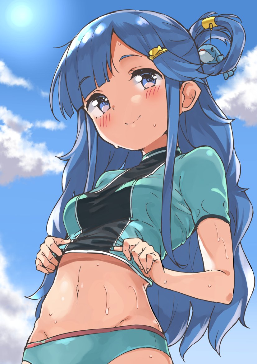 asari nanami (idolmaster and 1 more) drawn by mamedenkyuu_(berun)