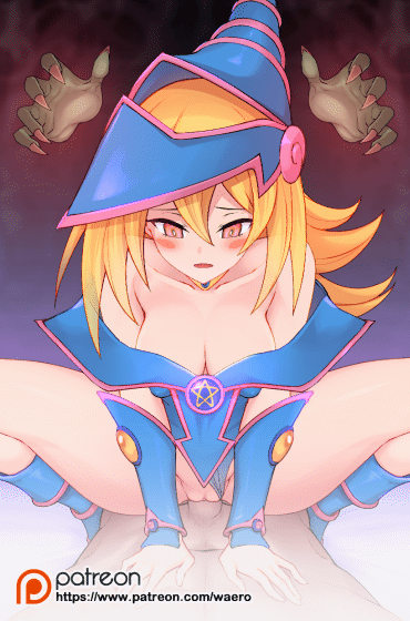 dark magician girl (yu-gi-oh!) drawn by waero