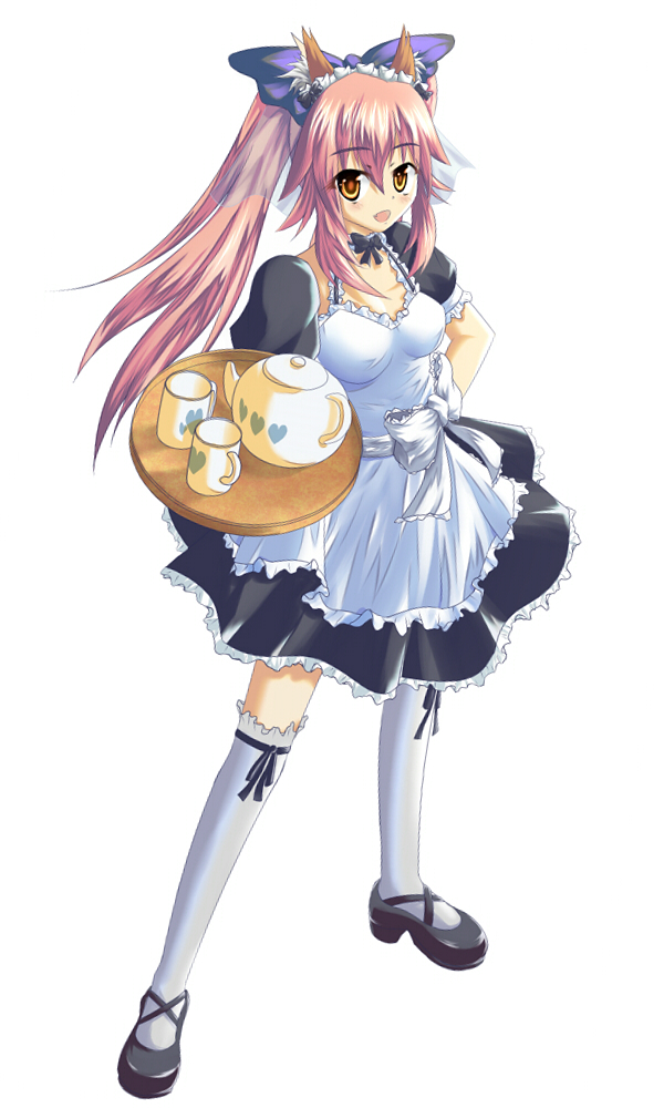 tamamo and tamamo no mae (fate and 1 more) drawn by shintani_ryuuta