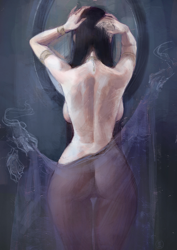 pandora acherona (original) drawn by nat_the_lich