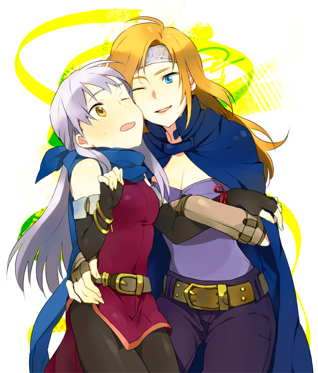 micaiah and heather (fire emblem and 1 more) drawn by maruishi