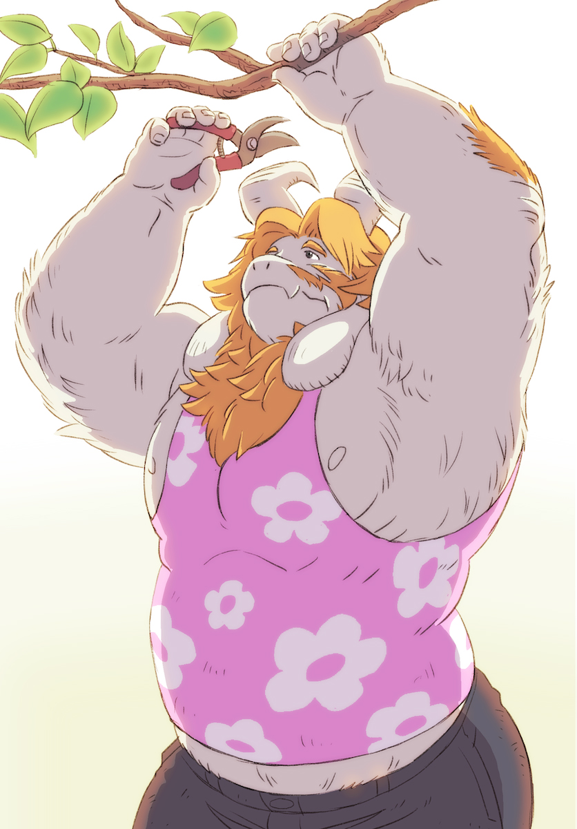 asgore dreemurr (undertale and 1 more) drawn by gadoran2000cc