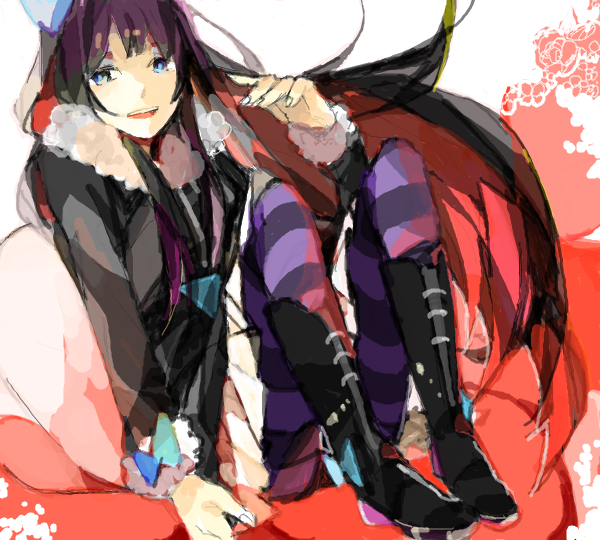 stocking (panty & stocking with garterbelt) drawn by motsu_(sararia)