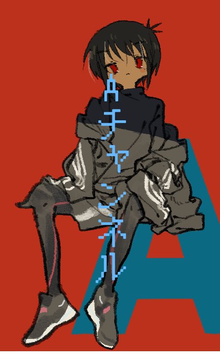 ichii tooru (a channel) drawn by funao_oekaki