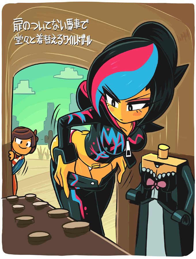 wyldstyle and emmet brickowski (the lego group and 1 more) drawn by gashi-gashi