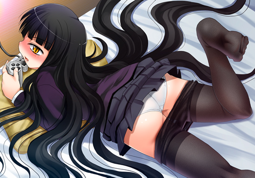 girlfriend (houkago play) drawn by kouki_kuu