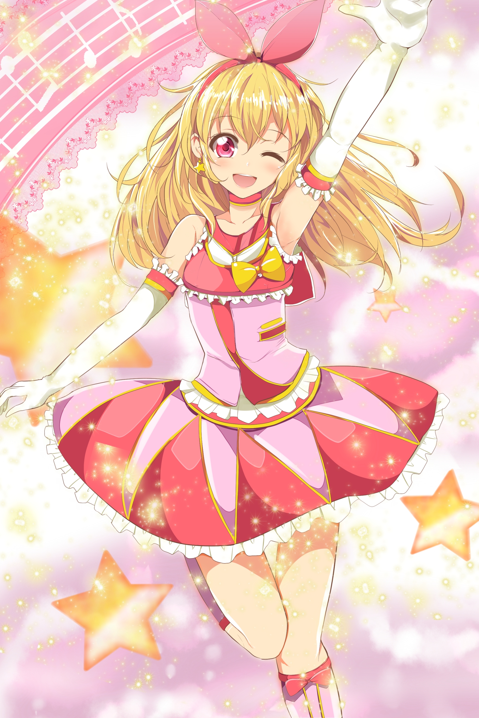 Hoshimiya Ichigo Aikatsu And 1 More Drawn By Velia Danbooru