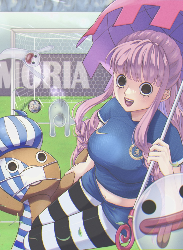 perona and kumacy (one piece and 2 more) drawn by hukukame