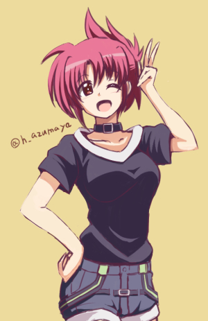 wendi (lyrical nanoha and 1 more) drawn by azumaya_hironaru