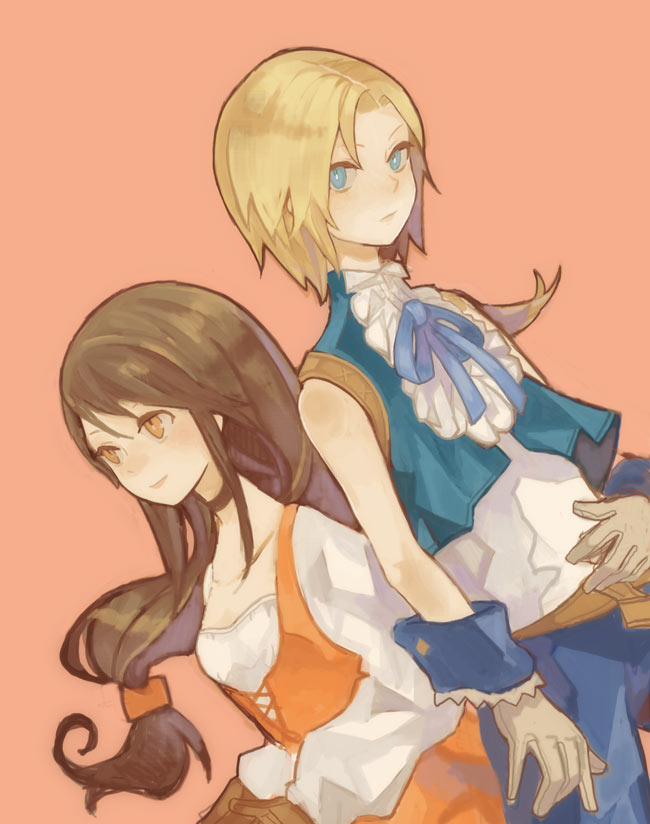 zidane tribal and garnet til alexandros xvii (final fantasy and 1 more) drawn by 9_(saki-ooo-kiyu)