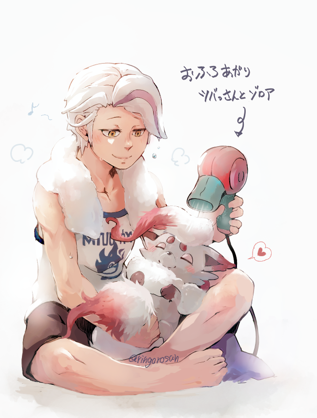hisuian zorua and drayton (pokemon and 1 more) drawn by ringorowasabi