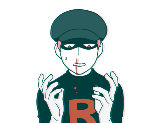 team rocket grunt (pokemon and 1 more) drawn by jaho