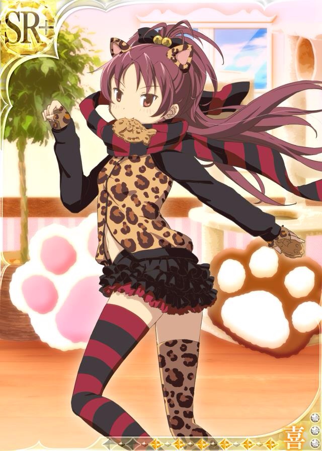 sakura kyoko (mahou shoujo madoka magica and 1 more)
