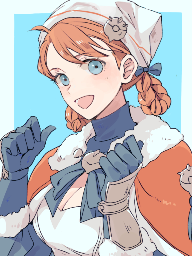 annette fantine dominic (fire emblem and 2 more) drawn by tenjin_(ahan)
