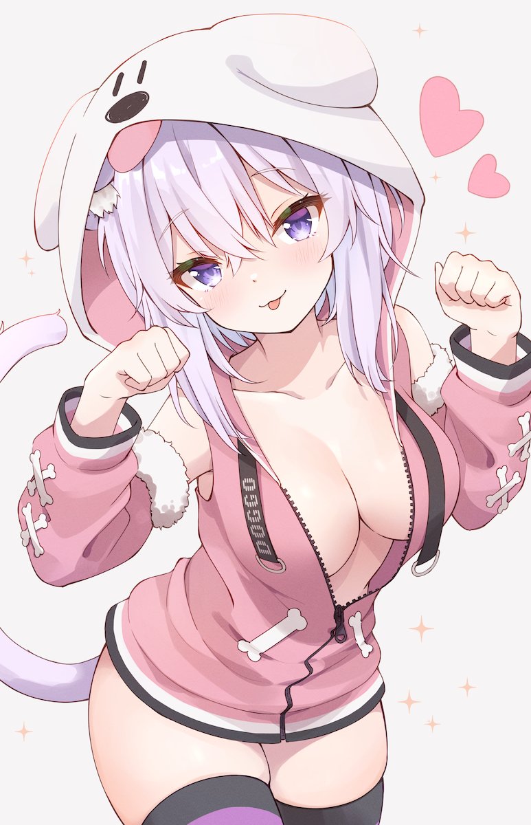 nekomata okayu and inugami korone (hololive) drawn by minazuki_mizu