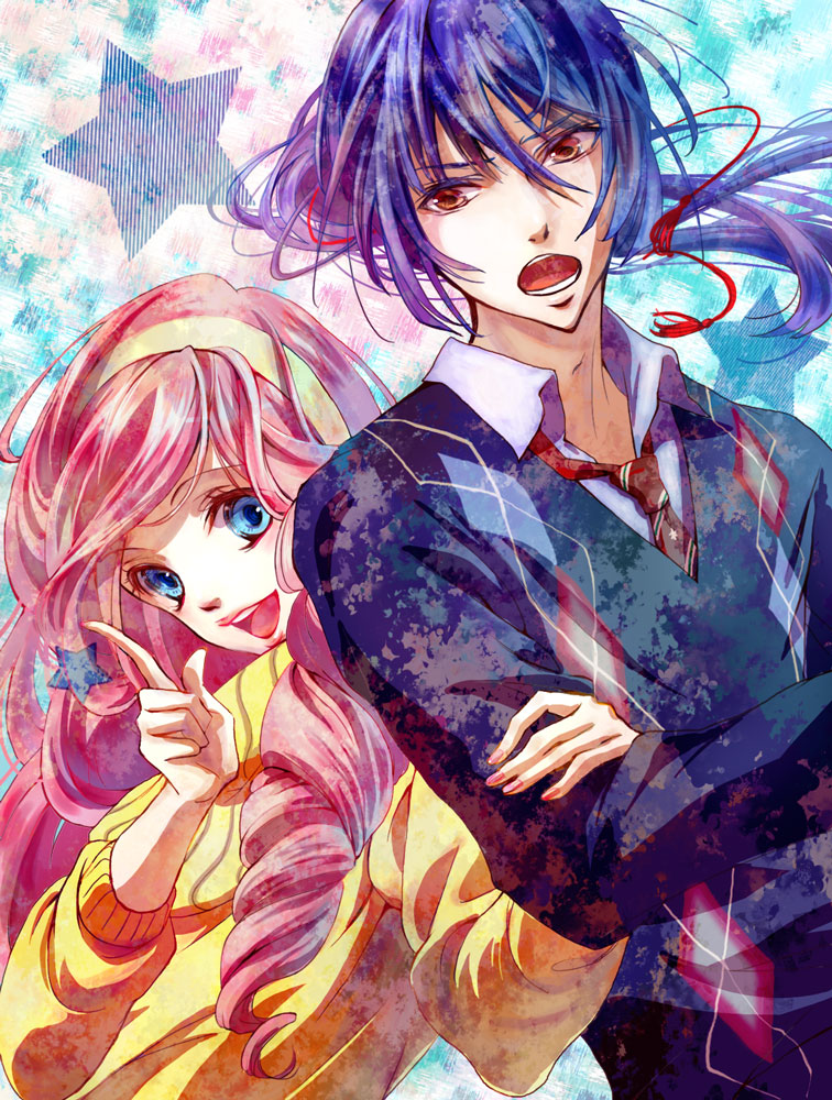 saotome alto, nakamura yuuichi, and tsukimiya ringo (macross and 2 more) drawn by shikaji_kashikai