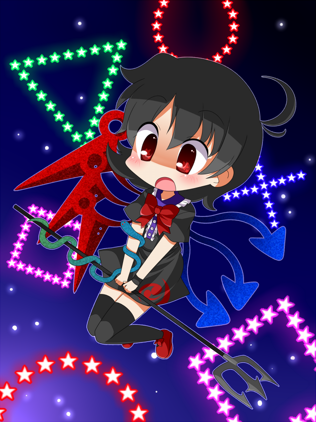 houjuu nue (touhou and 1 more) drawn by ayu_(iyokanya)
