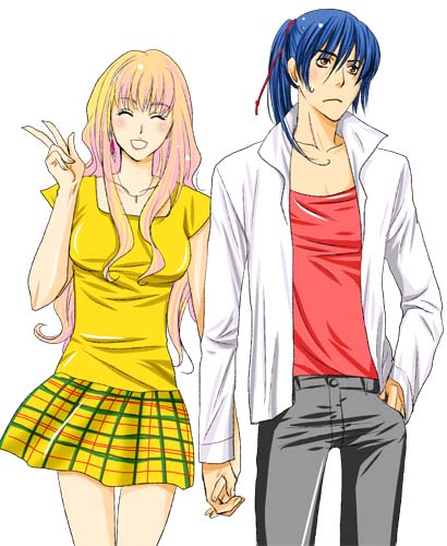 sheryl nome and saotome alto (macross and 1 more)
