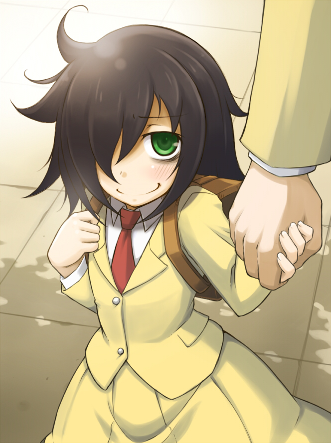 kuroki tomoko (watashi ga motenai no wa dou kangaetemo omaera ga warui!) drawn by qome