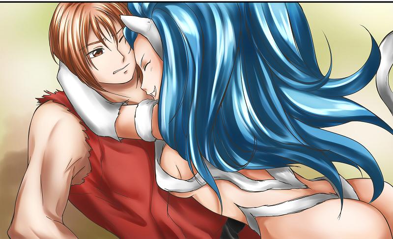 felicia and ken masters (street fighter and 2 more) drawn by nao_yukiko