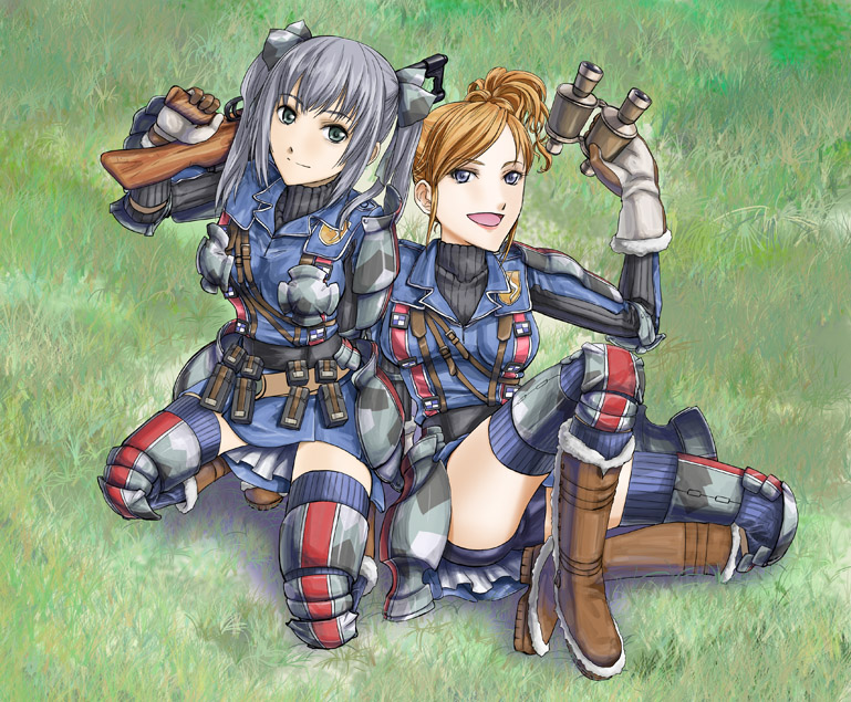 edy nelson and ramona linton (senjou no valkyria and 1 more)