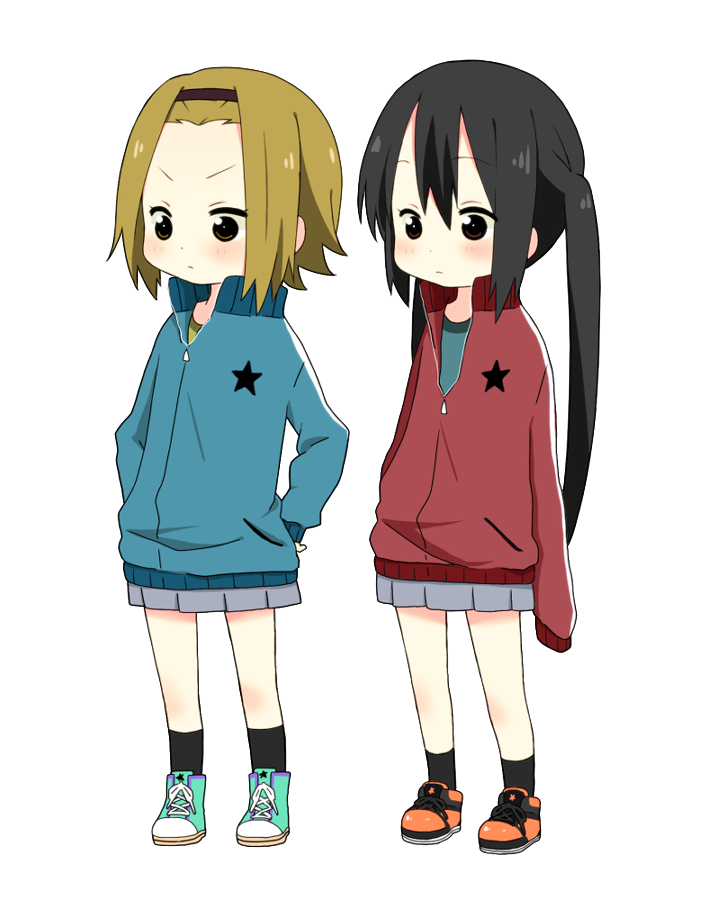 nakano azusa and tainaka ritsu (k-on!) drawn by michael_(aya-tokachi)