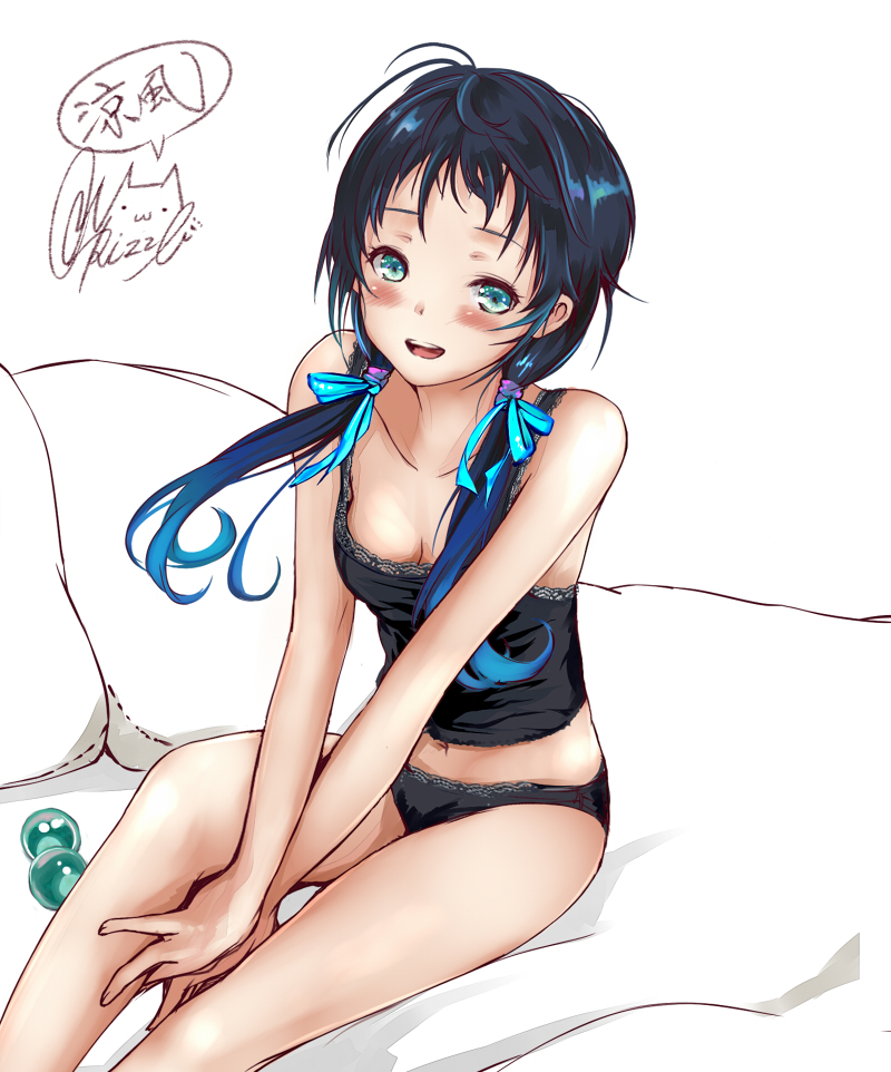 suzukaze (kantai collection) drawn by rizzl
